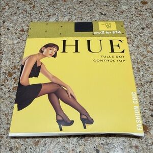 HUE Fashion Chic Tulle Dot Tights